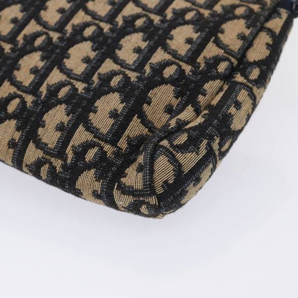 Christian Dior Trotter Canvas Clutch Bag Navy Auth ep4801 - Picture 15 of 16